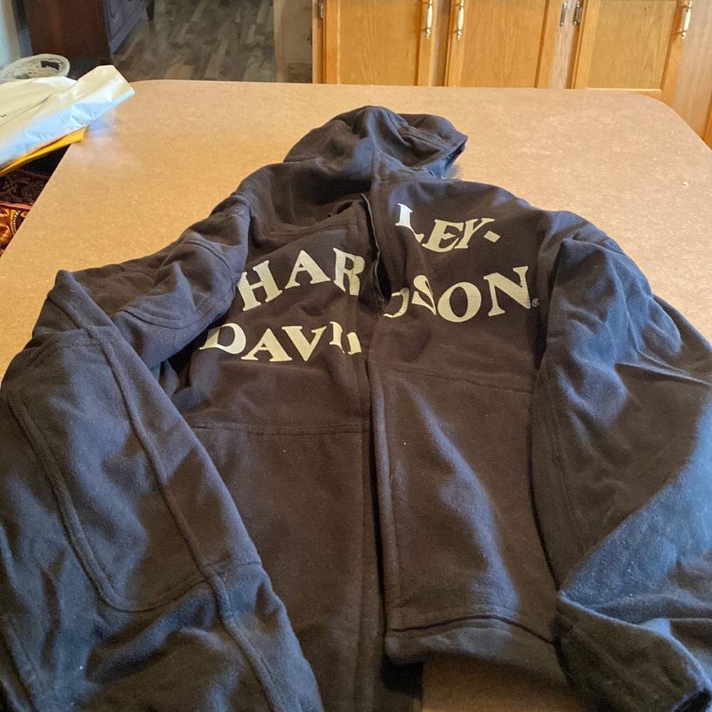 Hooded Harley jacket